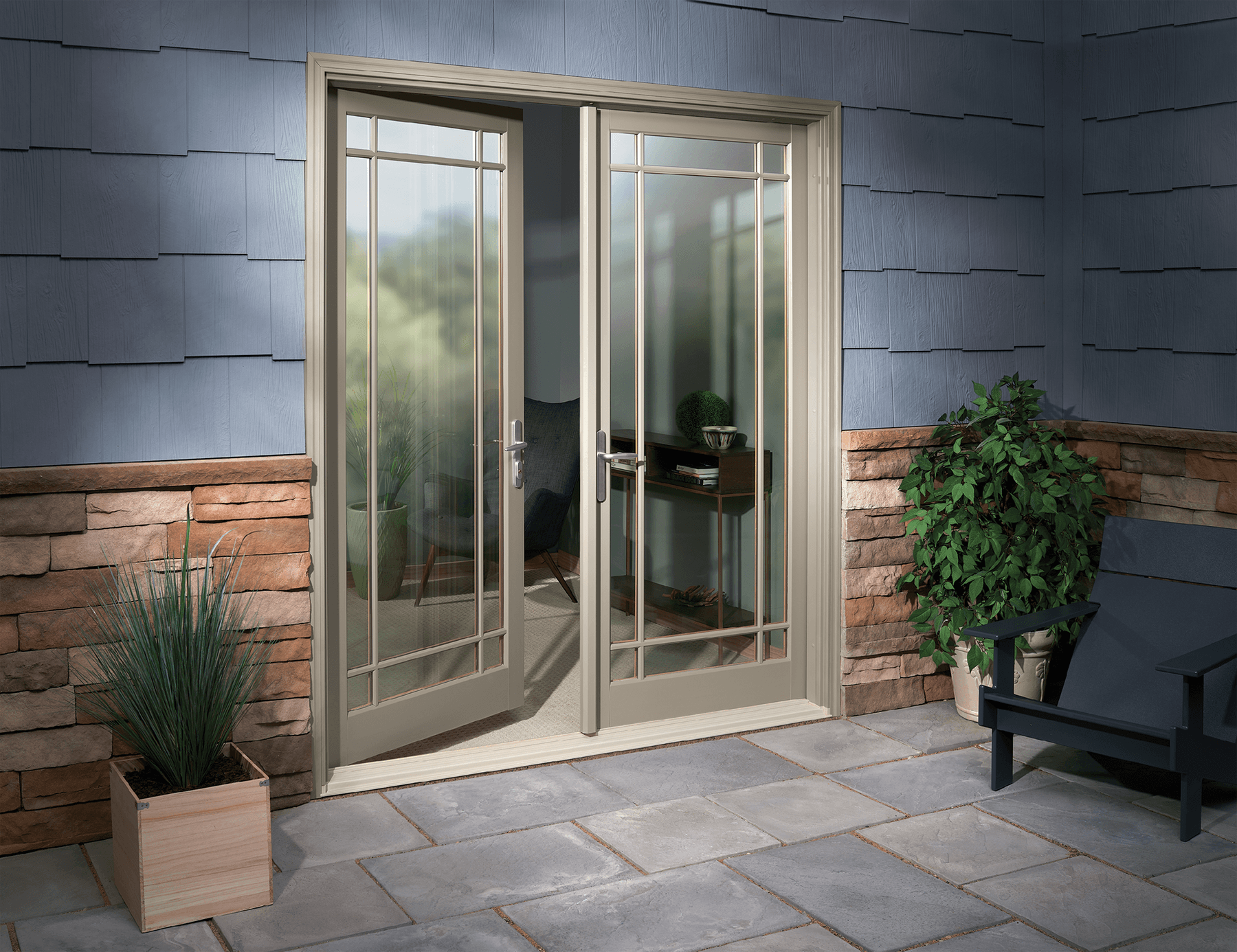 Left Inswing Left vs. Right Inswing French Door | Infinity from Marvin