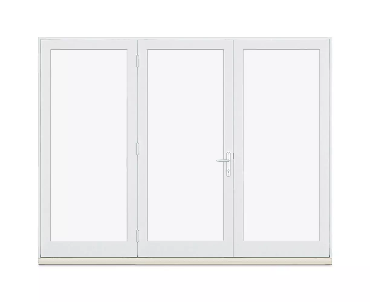 Three panel Inswing French door