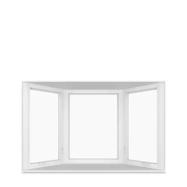 white bay window