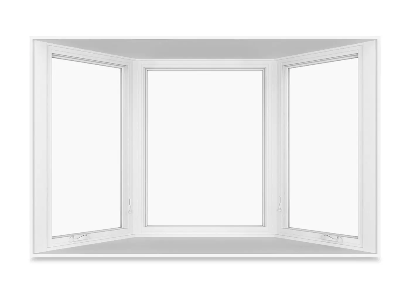 Replacement Casement Bay Window with center picture unit