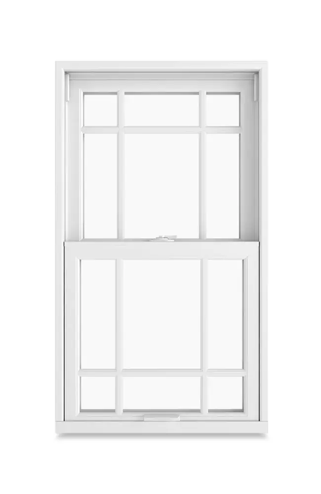 Replacement Bay Double Hung Prairie 6 Lite Pattern