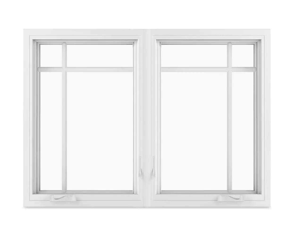 Replacement Casement Fiberglass Window Cottage 4-high pattern