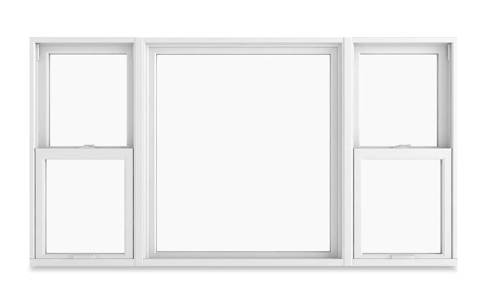 Double Hung Picture Three Wide Mull
